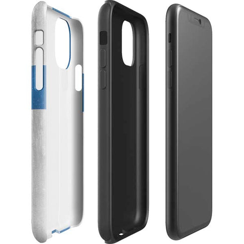 Finland Flag Distressed iPhone 11 Impact Case