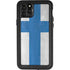 Finland Flag Distressed iPhone 11 Pro Max Waterproof Case