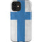 Finland Flag Distressed iPhone 12 Impact Case