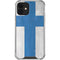 Finland Flag Distressed iPhone 12 Mini Clear Case