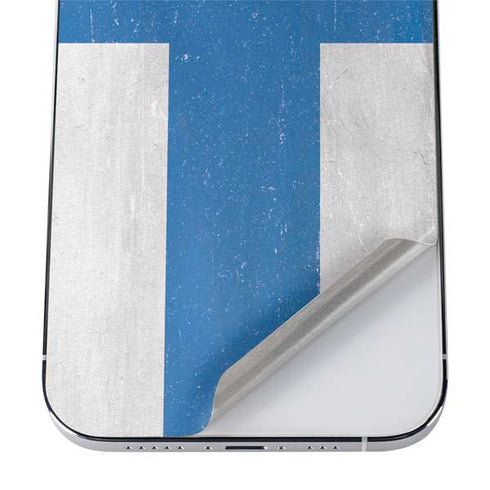 Finland Flag Distressed iPhone 12 Pro Max Skin