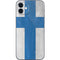 Finland Flag Distressed iPhone 12 Skin