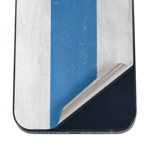 Finland Flag Distressed iPhone 12 Skin