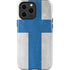 Finland Flag Distressed iPhone 14 Pro Max Impact Case