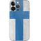 Finland Flag Distressed iPhone 14 Pro Skin