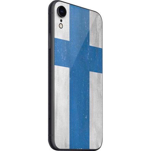 Finland Flag Distressed iPhone SE (2nd & 3rd Gen) Skin