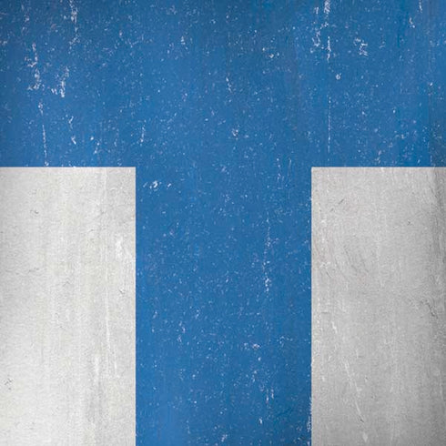 Finland Flag Distressed iPhone X Skin