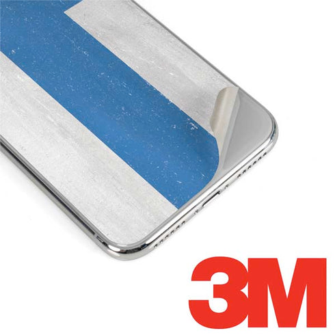 Finland Flag Distressed iPhone XR Skin