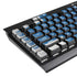 Finland Flag Distressed K95 RGB PLATINUM Mechanical Gaming Keyboard Skin