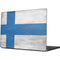Finland Flag Distressed MacBook Pro 14in (2021-24) Skin