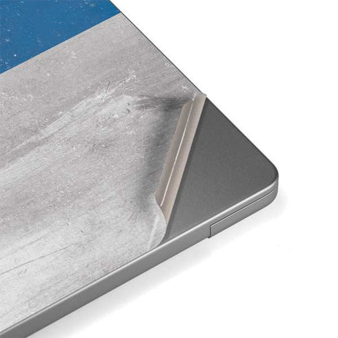 Finland Flag Distressed MacBook Pro 14in (2021-24) Skin