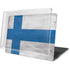 Finland Flag Distressed MacBook Pro 15in (2016-19) Case plus Skin