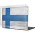 Finland Flag Distressed MacBook Pro 16in (2021-25) Case plus Skin