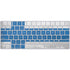 Finland Flag Distressed Magic Keyboard Skin