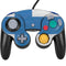 Finland Flag Distressed Nintendo GameCube Controller Skin