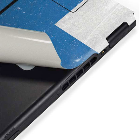 Finland Flag Distressed Nintendo Switch Bundle Skin