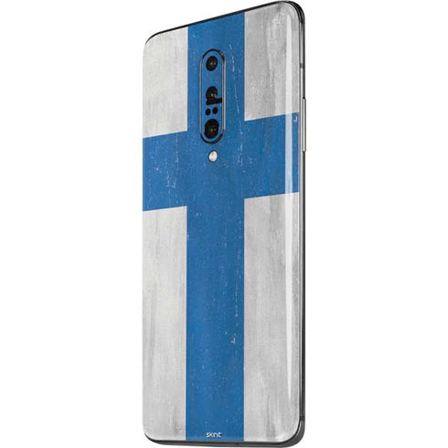 Finland Flag Distressed OnePlus 7 Pro Skin