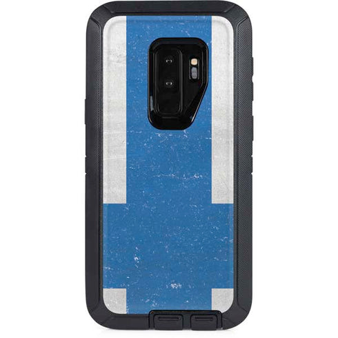 Finland Flag Distressed Otterbox Defender Galaxy Skin