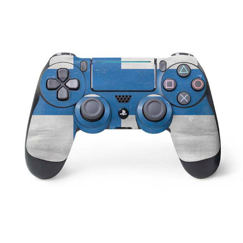 Finland Flag Distressed PS4 Pro/Slim Controller Skin