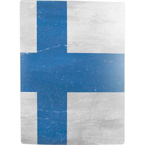 Finland Flag Distressed PS5 Digital Edition Bundle Skin