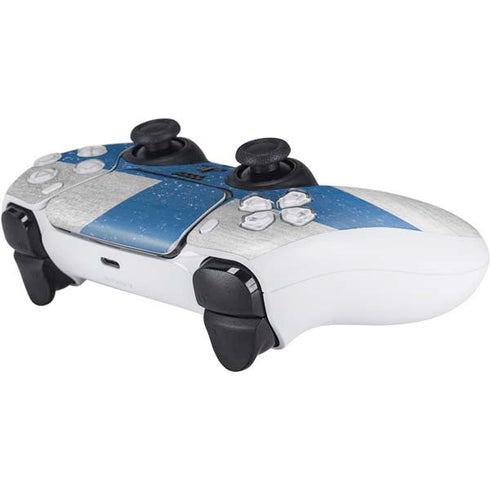 Finland Flag Distressed PS5 Controller Skin