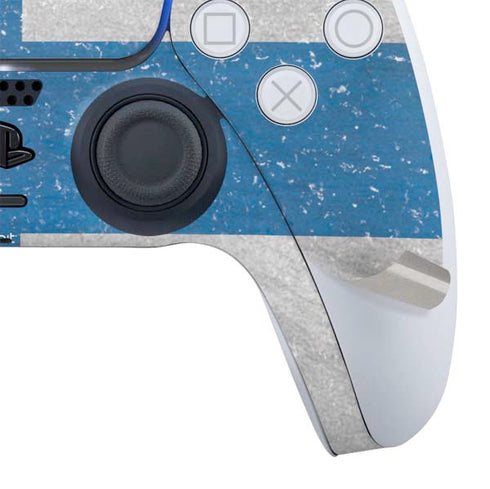 Finland Flag Distressed PS5 Controller Skin