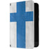Finland Flag Distressed Surface Duo Skin
