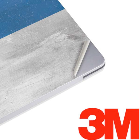 Finland Flag Distressed Surface Laptop 2 Skin