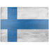 Finland Flag Distressed Surface Laptop 4 15in Skin