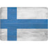 Finland Flag Distressed Surface Laptop Studio Skin