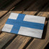 Finland Flag Distressed Surface Pro 7 Skin