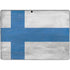 Finland Flag Distressed Surface Pro 8 Skin