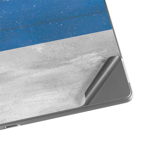 Finland Flag Distressed Surface Pro 8 Skin