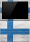 Finland Flag Distressed Surface Pro (2017) Skin