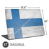 Finland Flag Distressed Universal Laptop 17in (13.8 x 10in) Skin