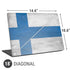 Finland Flag Distressed Universal Laptop 18in (14.6 x 10.6in) Skin