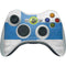 Finland Flag Distressed Xbox 360 Wireless Controller Skin