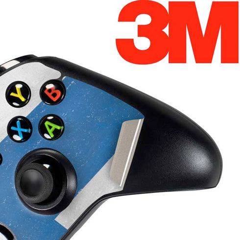 Finland Flag Distressed Xbox One Controller Skin