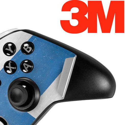 Finland Flag Distressed Xbox One Elite Controller Skin
