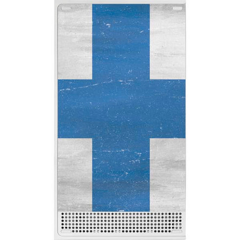 Finland Flag Distressed Xbox Series S Bundle Skin