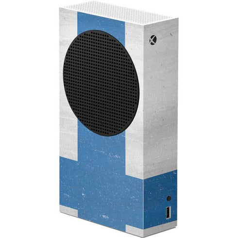 Finland Flag Distressed Xbox Series S Console Skin