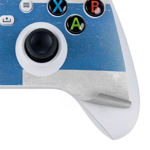 Finland Flag Distressed Xbox Series S Controller Skin