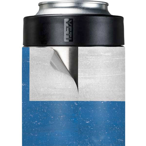 Finland Flag Distressed Yeti Colster Can Insulator Skin