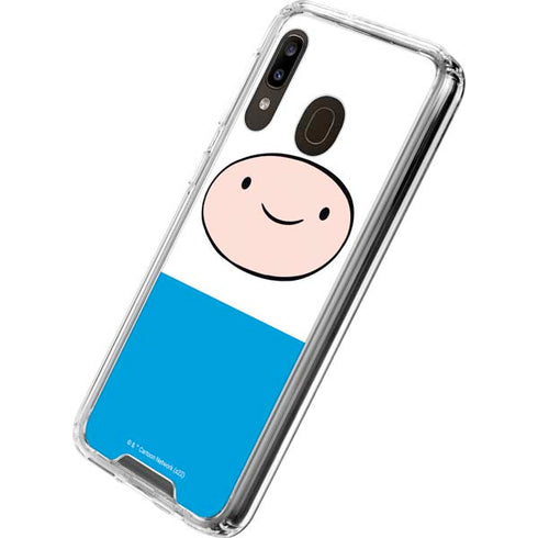 Adult Swim Adventure Time Finn Mertens Galaxy A30 Clear Case