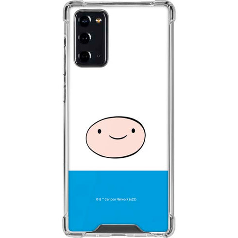 Adult Swim Adventure Time Finn Mertens Galaxy Note20 5G Clear Case