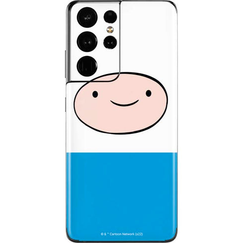 Adult Swim Adventure Time Finn Mertens Galaxy S21 Ultra 5G Skin