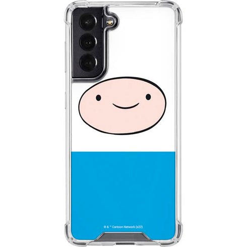 Adult Swim Adventure Time Finn Mertens Galaxy S22 Clear Case