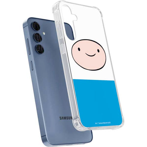 Adult Swim Adventure Time Finn Mertens Galaxy S24 Clear Case
