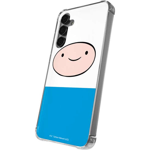 Adult Swim Adventure Time Finn Mertens Galaxy S24 Plus Clear Case