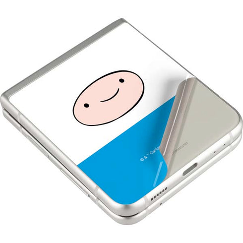 Adult Swim Adventure Time Finn Mertens Galaxy Z Flip3 5G Skin